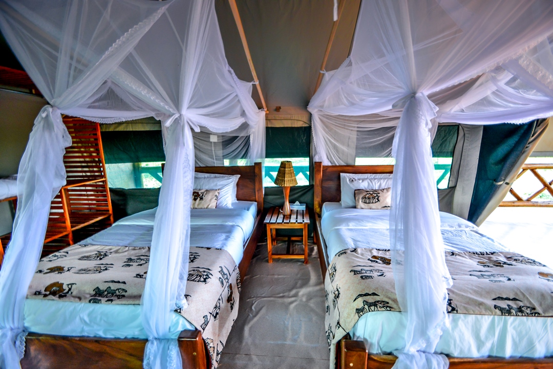 Twin Bedroom Photo Twiga Safari lodge Pakwach, Murchison Falls National Park Uganda Northern Western Region