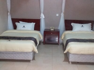 Twin Bedroom Photo Bunyoro Kitara Kingdom Hotel Hoima Uganda Western Region