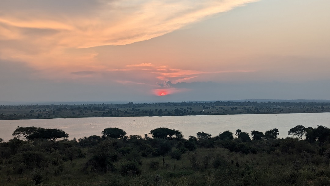 Sunset Photo Pakuba Safari Lodge Pakwach, Murchison Falls National Park Uganda Northern Western Region