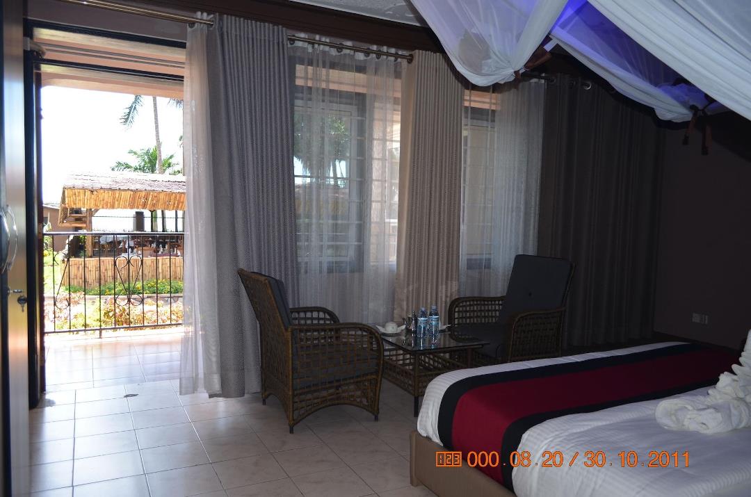 Living area Photo Saffron Beach Bistro & Cottages Entebbe Uganda Central Region