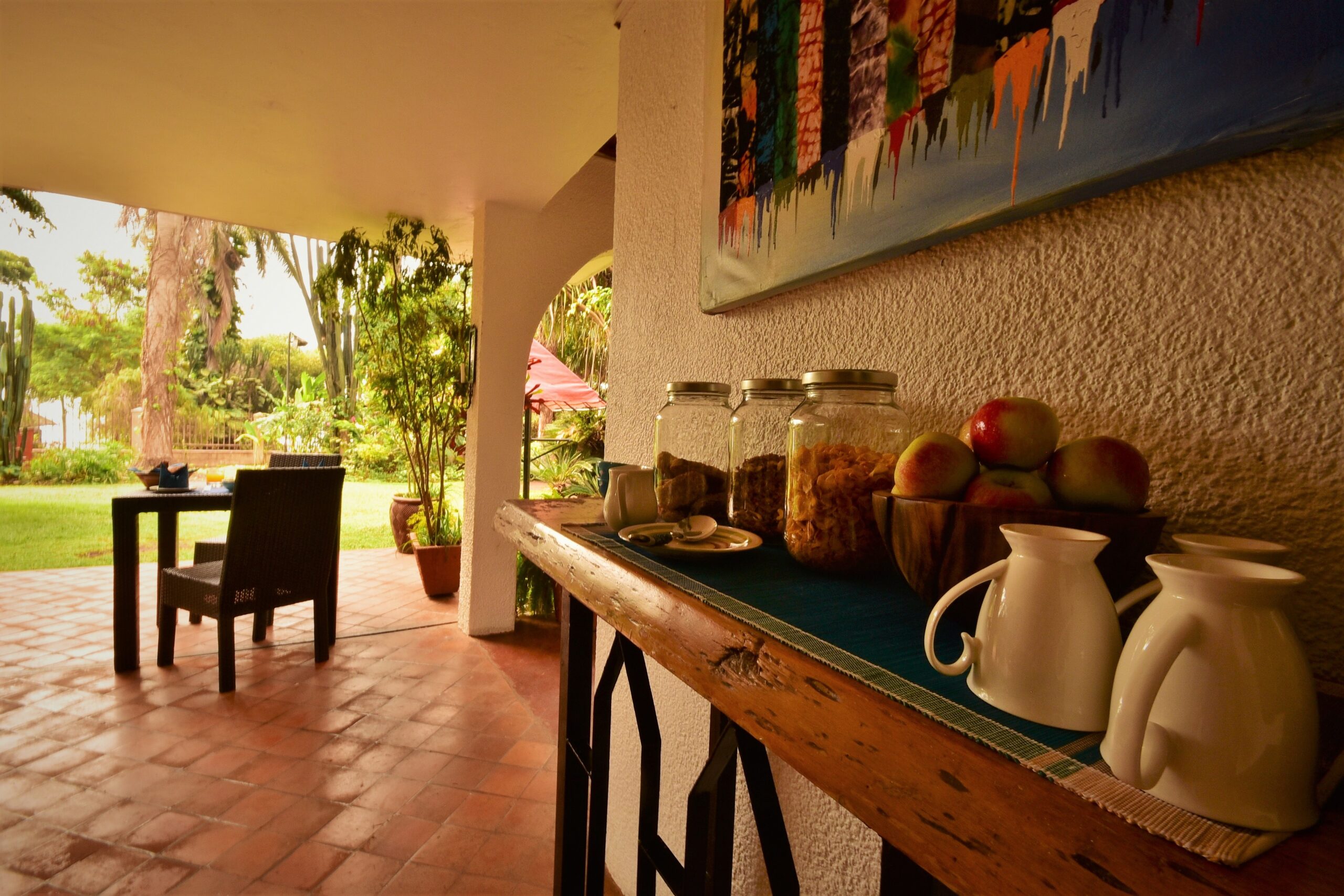 Breakfast Photo Elementis Entebbe Guesthouse Entebbe Uganda Central Region