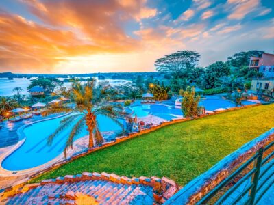 Outdoor swimming pool Photo Chobe Safari Lodge Karuma Uganda Northern Western Region 1