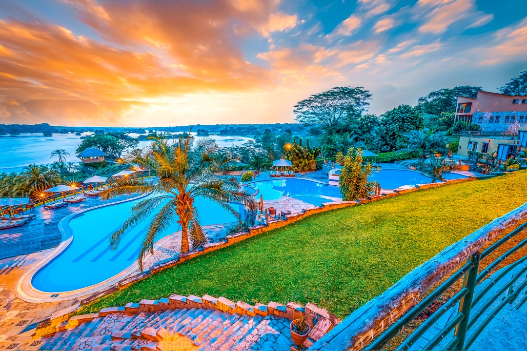 Outdoor swimming pool Photo Chobe Safari Lodge Karuma Uganda Northern Western Region 1