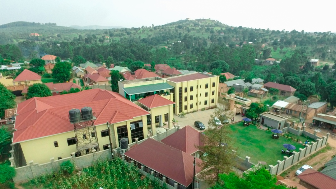 Property Aerial Photo Golden Castle Hotel Hoima Uganda Western Region