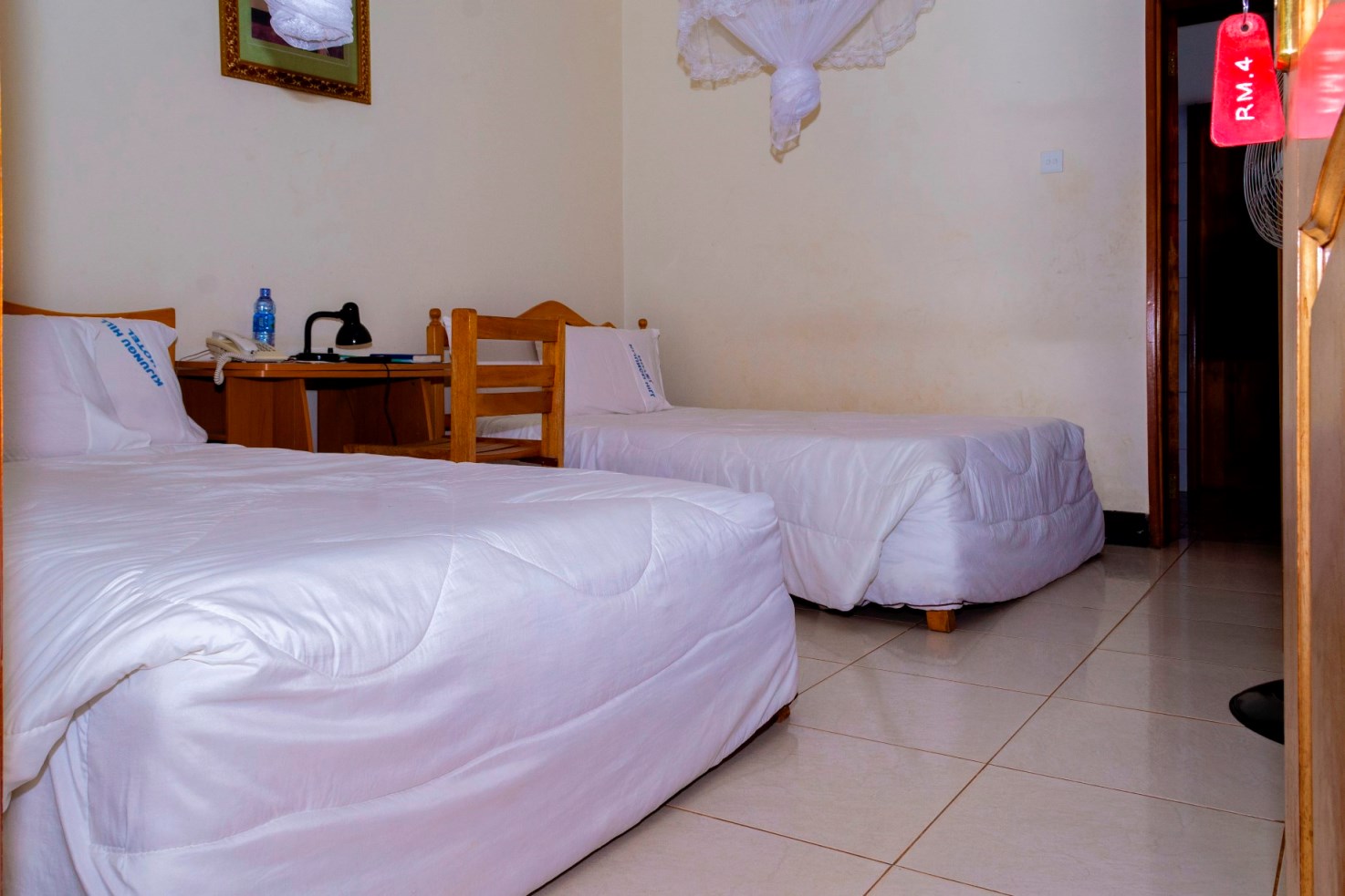 Twin Bedroom Photo Kijungu Hill Hotel Hoima Uganda Western Region