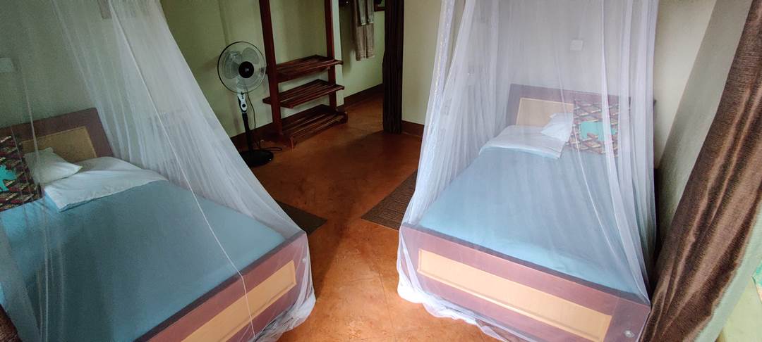 Family Chalets Bedroom Photo Amuka Safari Lodge Nakasongola Uganda Northern Western Region