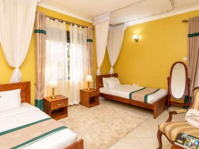 Twin Bedroom Photo Home Bliss Hotel Fort Portal Uganda Western Region Region 1