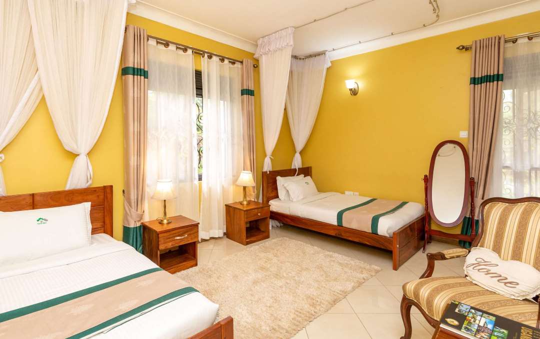 Twin Bedroom Photo Home Bliss Hotel Fort Portal Uganda Western Region Region 1