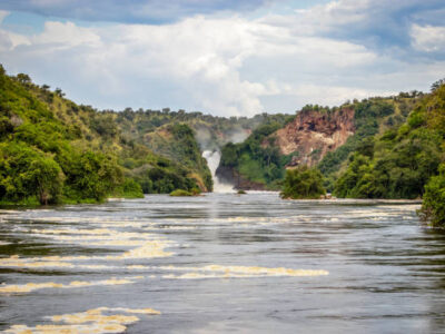 Photograph of Murchison Falls taken in Murchison Falls National Park located in North-Western Uganda