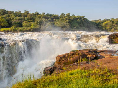 Photograph of Murchison Falls taken in Murchison Falls National Park located in North-Western Uganda