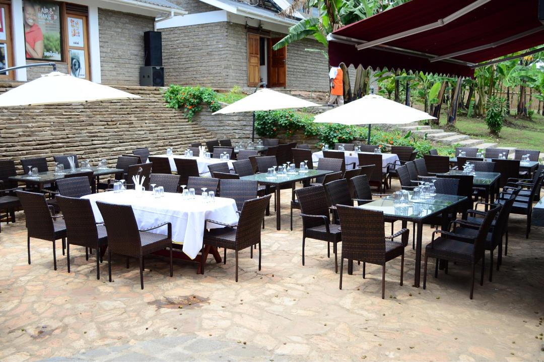 Terrace Restaurant Photo Koi Koi Cultural Village Hotel Fort Portal Uganda Western Region