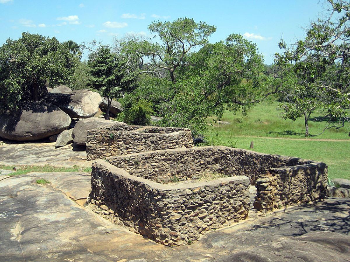 A photograph taken from Fort Patiko during a cultural tour to Gulu district in Northern Uganda