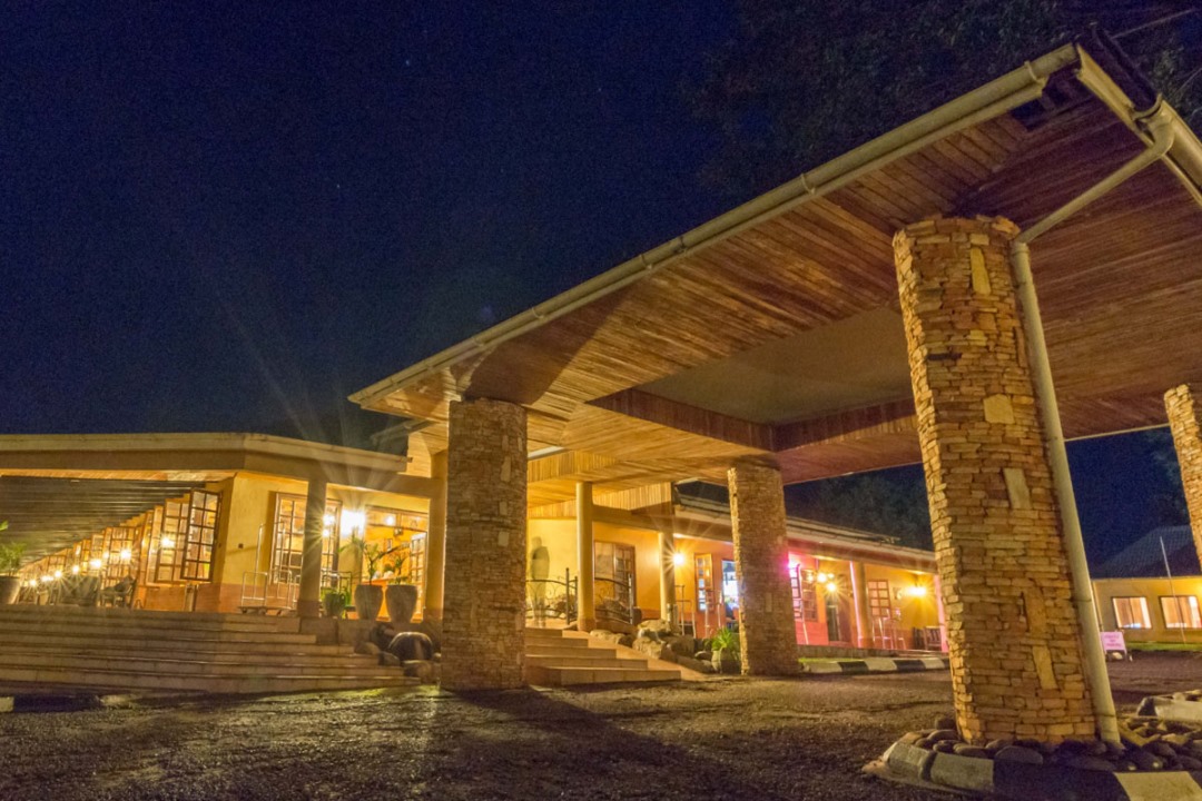 Restaurant Exterior Photo Mountains of the Moon Hotel Fort Portal Uganda Western Region Region