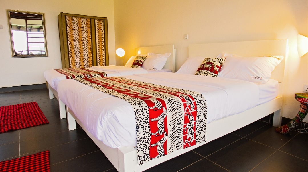 Twin Bedroom Photo Koi Koi Cultural Village Hotel Fort Portal Uganda Western Region