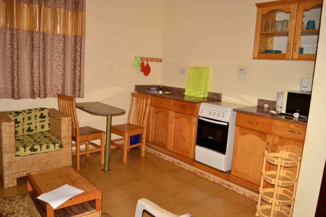 Kitchen Sitting area Photo Princess Court Apartments Fort Portal Uganda Western Region