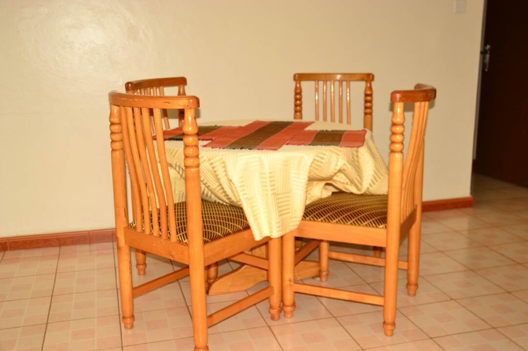 Dining Table Photo Princess Court Apartments Fort Portal Uganda Western Region