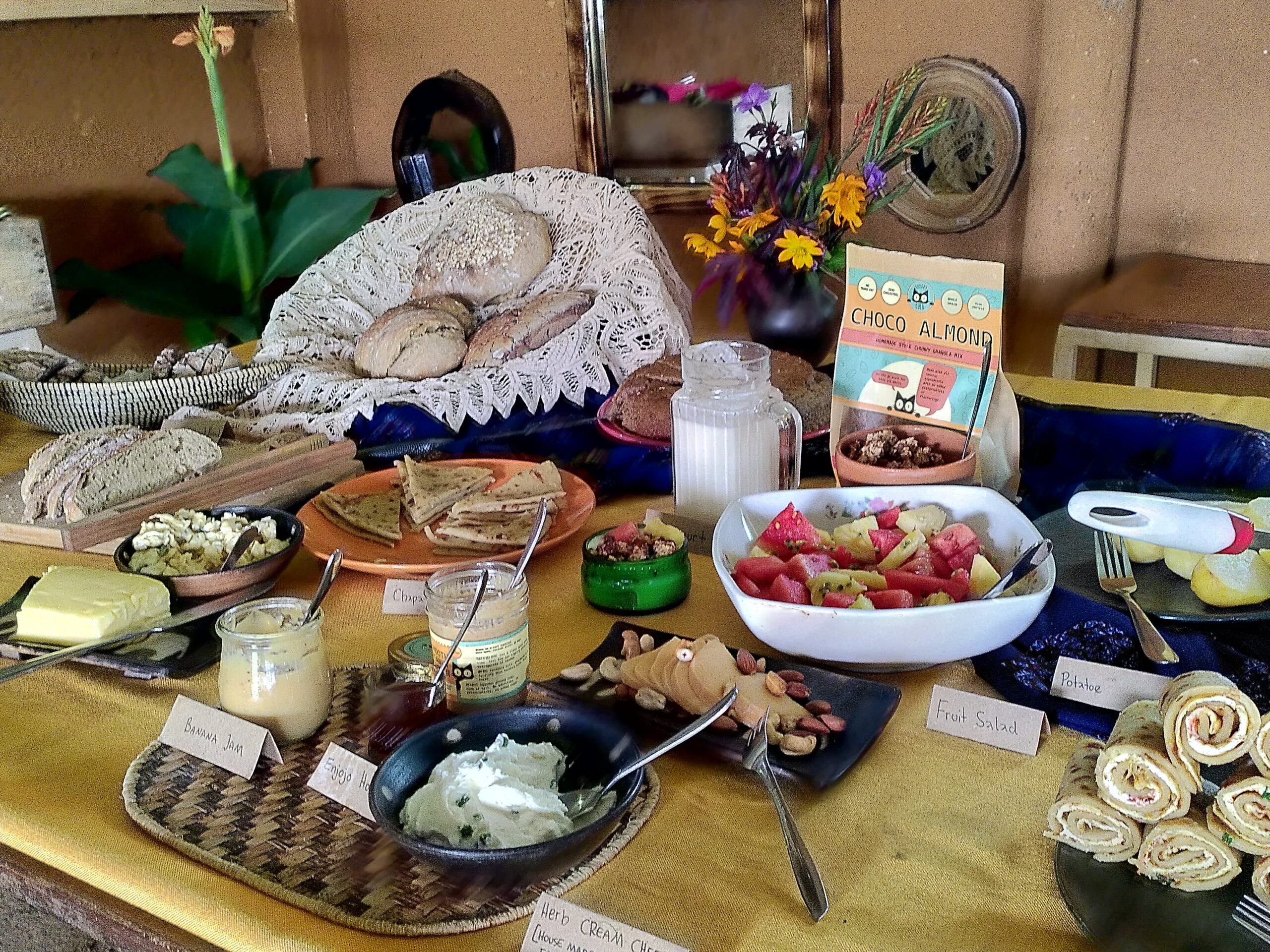 Breakfast Photo Gaia Eco Hub BnB Fort Portal Fort Portal Uganda Western Region