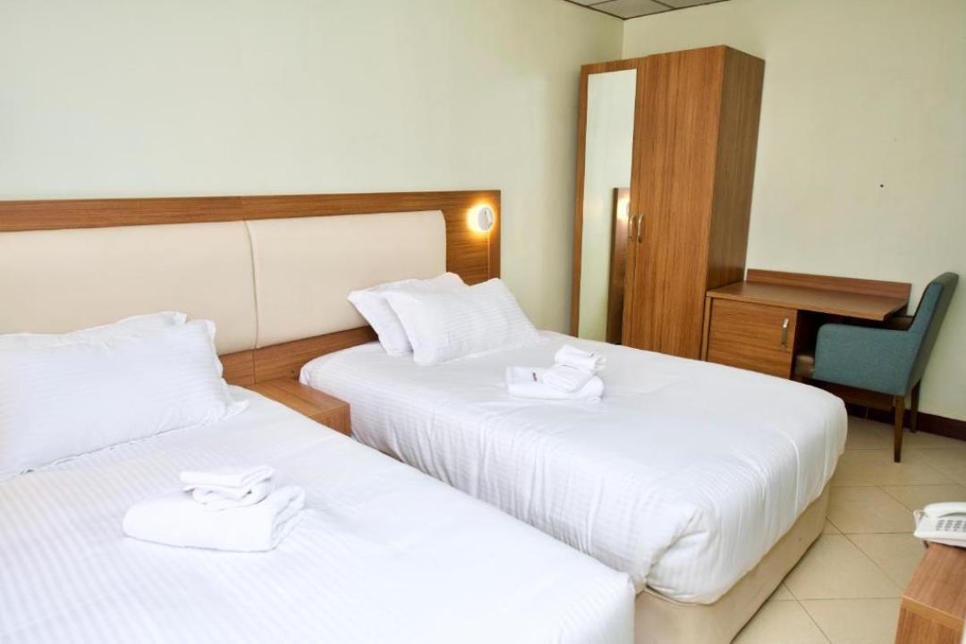 Twin Bedroom Photo ENN Business Hotel Kajjansi Kampala Uganda Central Region