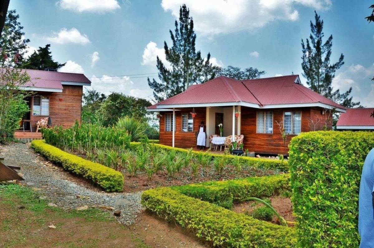 A photograph of the Bwigamiro Country Home taken during Tooro Kokasemera Countryside Experience in Western Uganda.