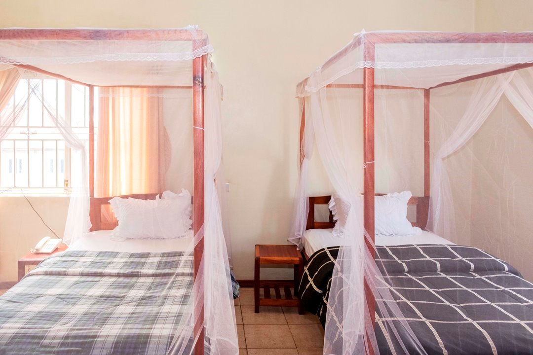 Twin Bedroom Photo Raja Excelsior Hotel Fort Portal Uganda Western Region 1