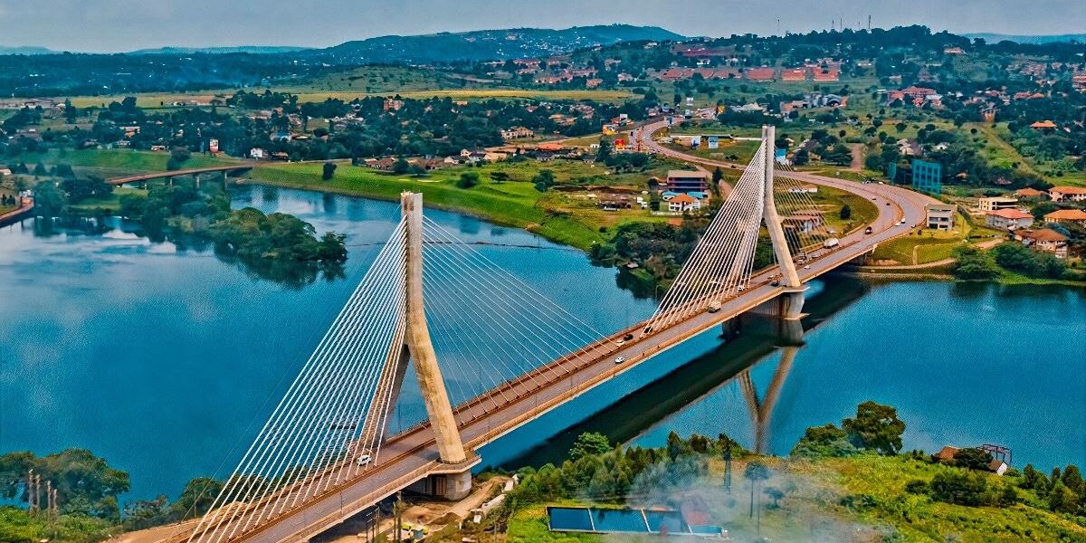 A photograph of the Source of the Nile Bridge taken during an adventure tour to Jinja in Eastern Uganda