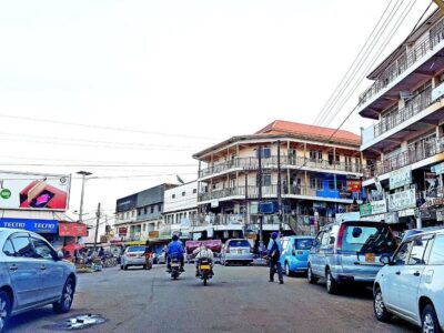 A photograph taken from Masaka city taken during a Masaka City tor in Central Uganda.
