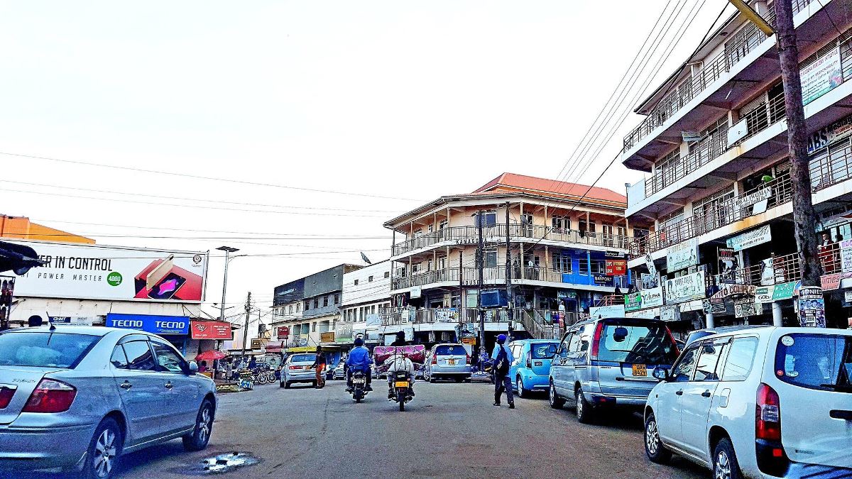 A photograph taken from Masaka city taken during a Masaka City tor in Central Uganda.