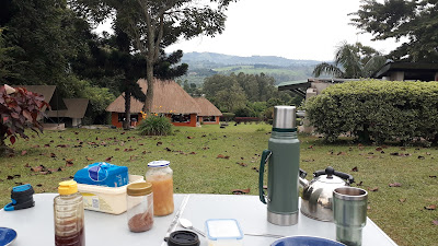 Break fast Photo Chimpanzee Forest Lodge, Kibale Forest National Park Fort Portal Uganda Western Region