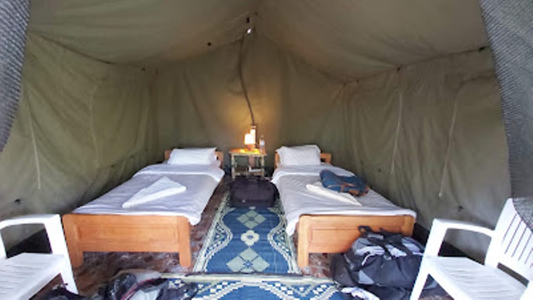 Camping Twin Bedroom Tents Photo Kluges Guest Farm Lodge,Kibale Forest National Park Fort Portal Uganda Western Region 1