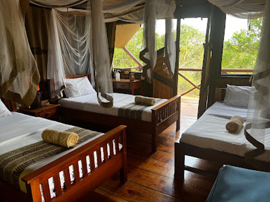 Triple Bedroom Photo Queen Elizabeth Bush Lodge Kasese Uganda Western Region