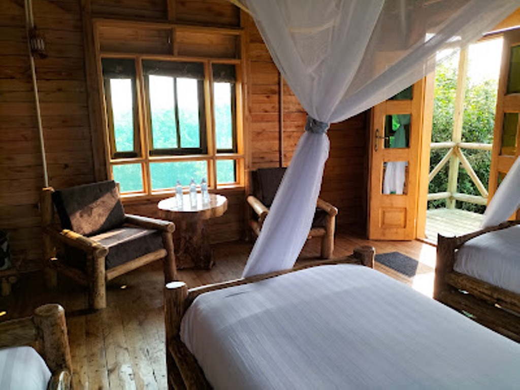 Standard Twin Bedroom Photo Engiri Game Lodge Kasese Uganda Western Region 2