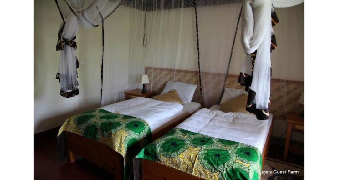 Twin Bedroom Photo Kluges Guest Farm Lodge,Kibale Forest National Park Fort Portal Uganda Western Region