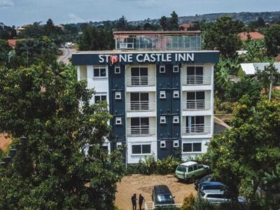 A photograph of Stone Castle Inn located in Lugazi in Eastern Uganda.