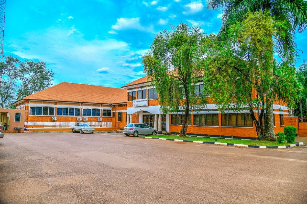 A photograph of the Administration block at Rubaga Cathedral in Lubaga Central Division, Central Uganda