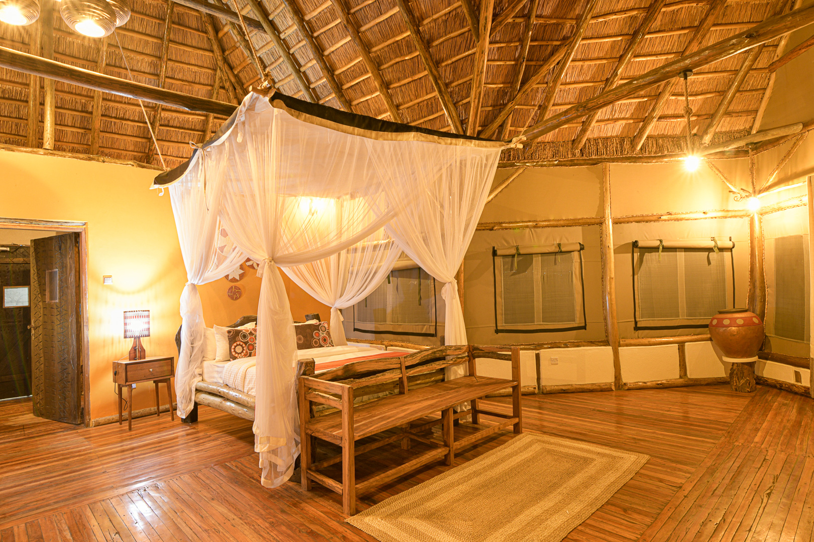 Standard Double Bedroom Photo Aardvark Safari Lodge Kasese Uganda Western Region