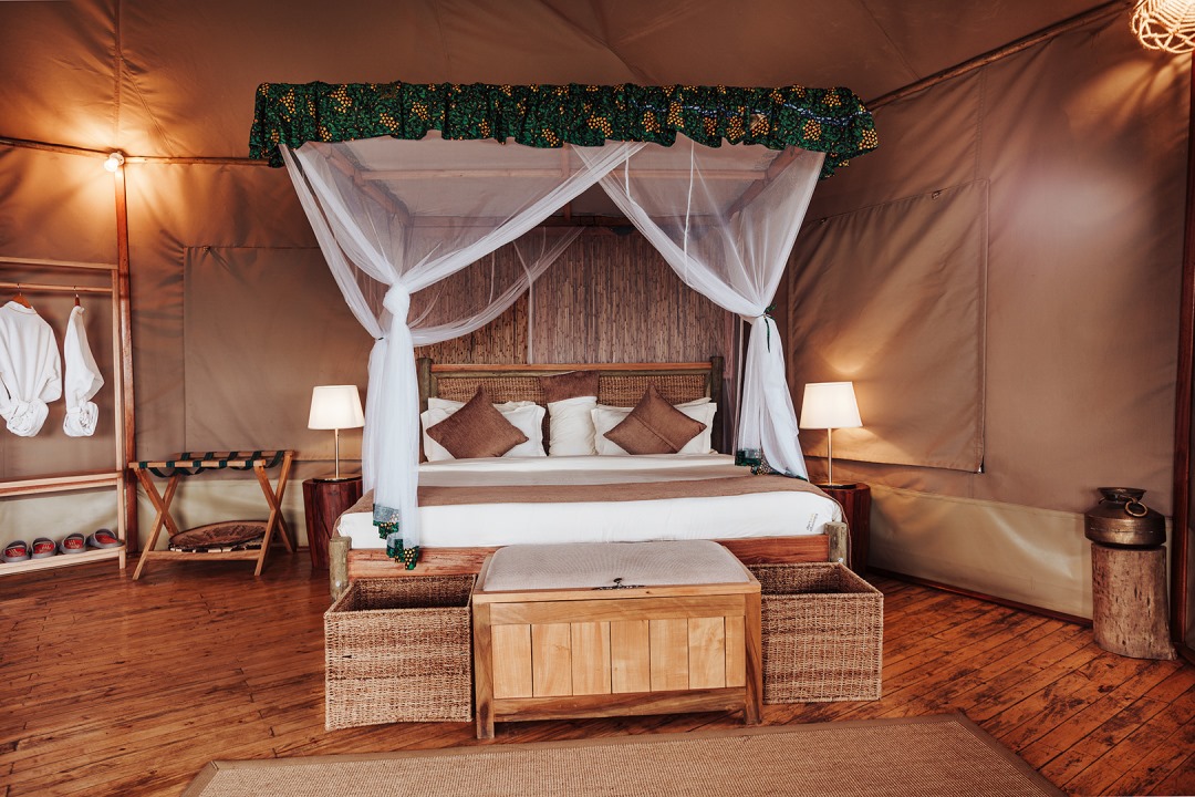 Luxury Double Bedroom Photo Kikorongo Safari Lodge Kasese Uganda Western Region