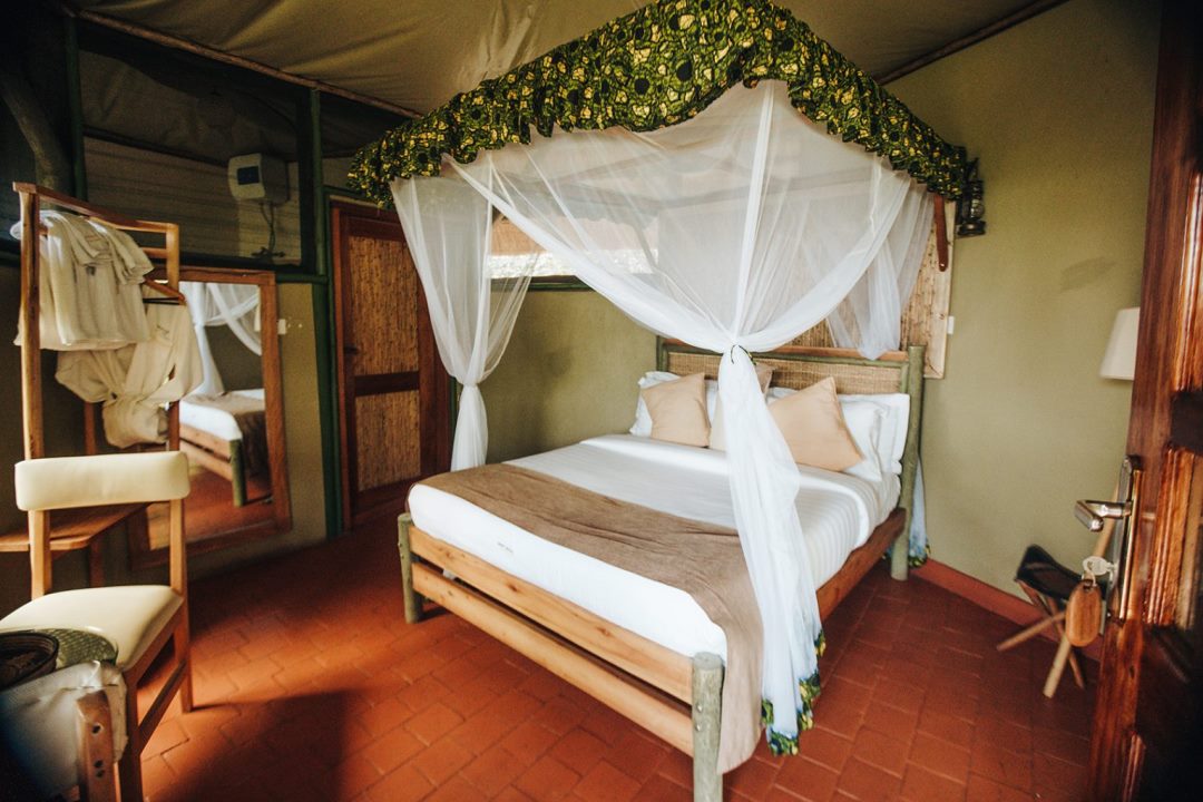 Premium tented cottages Bedroom Photo Kikorongo Safari Lodge Kasese Uganda Western Region