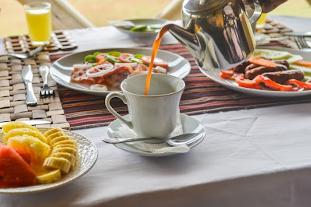 Breakfast Photo Buffalo Safari Lodge Kasese Uganda Western Region