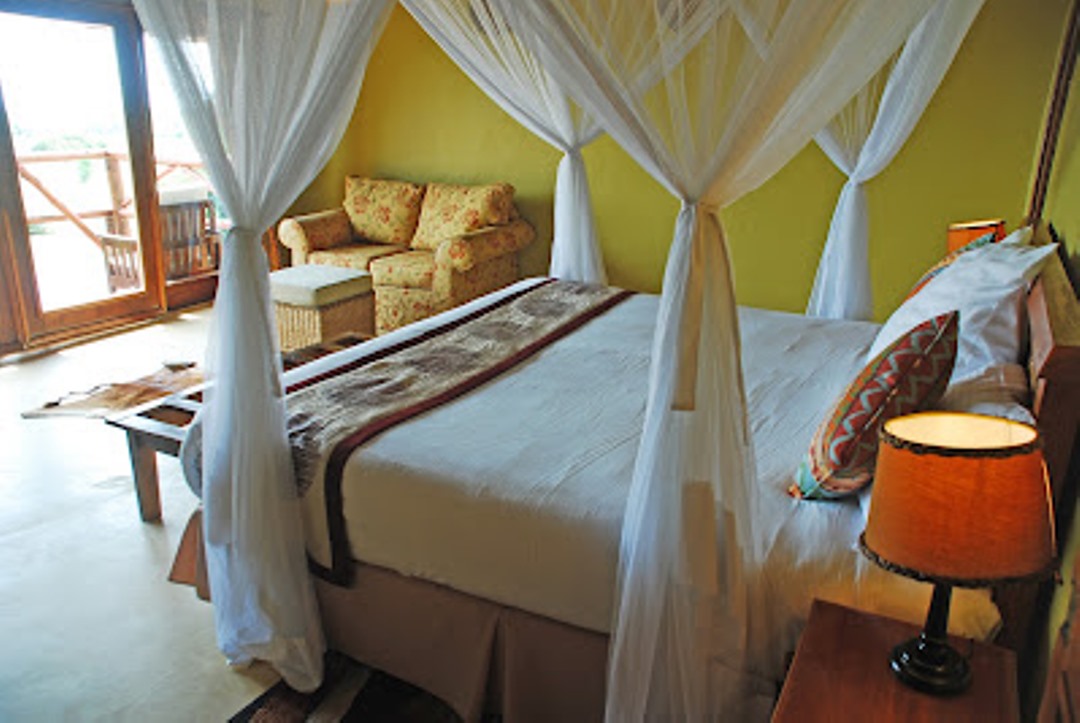 Double Occupancy Cottage Bedroom Photo Ihamba Lakeside Safari Lodge Kasese Uganda Western Region 1