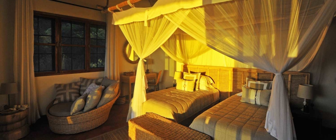 Cottage Twin Bedroom Photo Elephant Plains Lodge Kasese Uganda Western Region