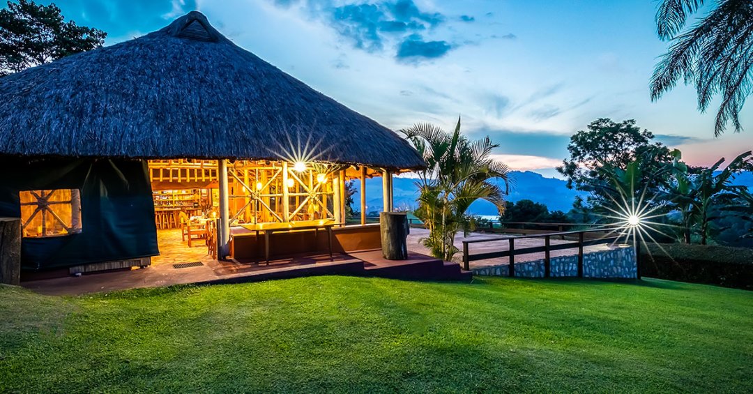 Dining-hall Exterior Photo Chimpanzee Forest Lodge, Kibale Forest National Park Fort Portal Uganda Western Region