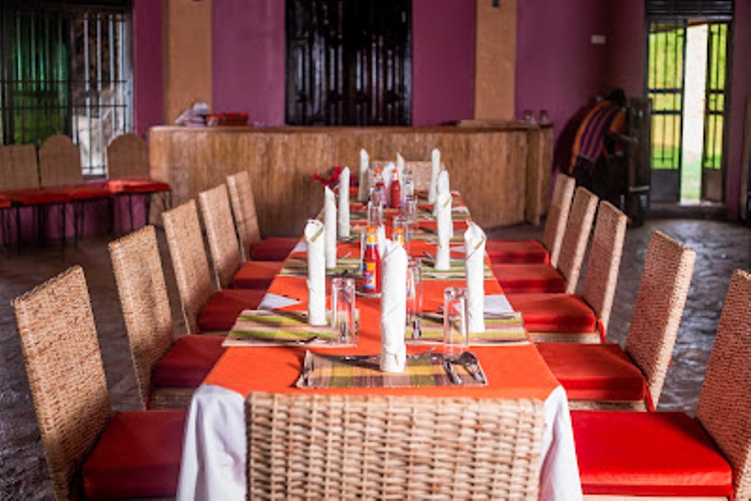 Dining Setup Photo Buffalo Safari Lodge Kasese Uganda Western Region