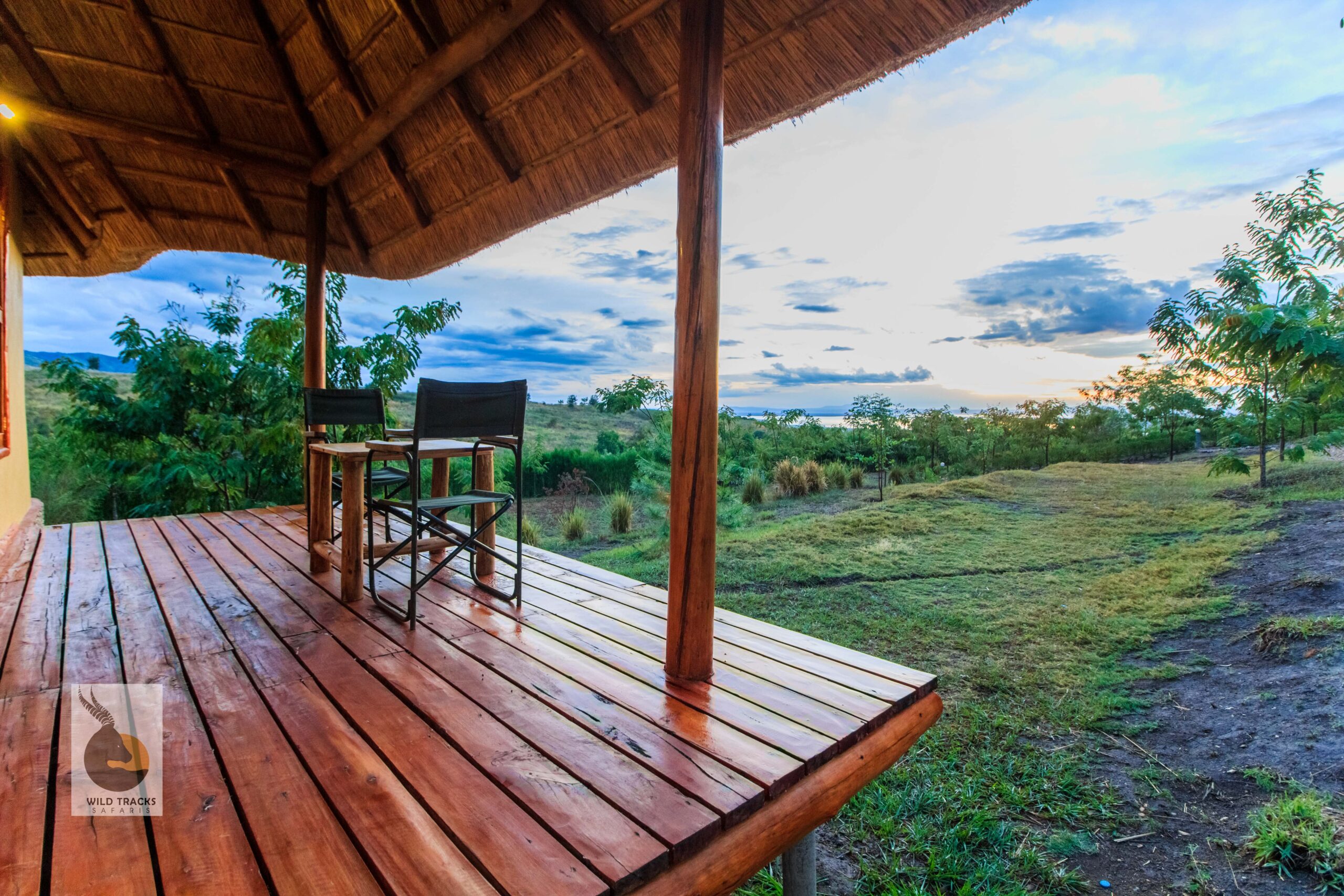 Balcony Photo Wild Tracks overland camp Kasese Uganda Western Region