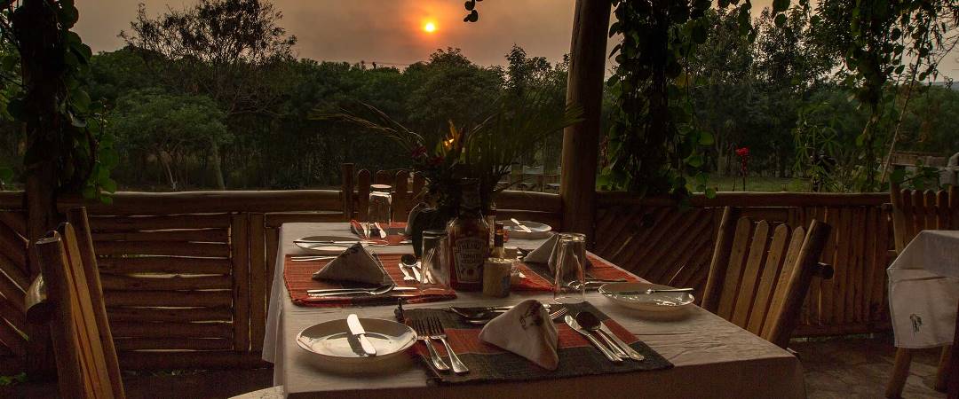 Table Setup Photo Simba Safari Camp Kasese Uganda Western Region