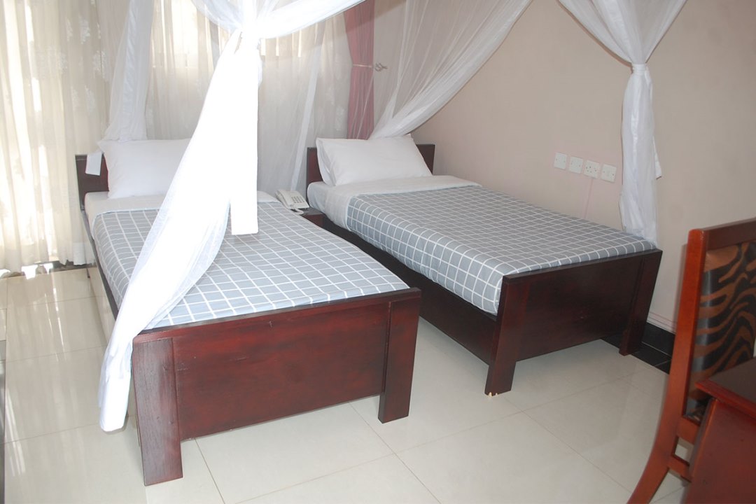 Twin Bedroom Photo TJ Global Hotel Kasese Uganda Western Region