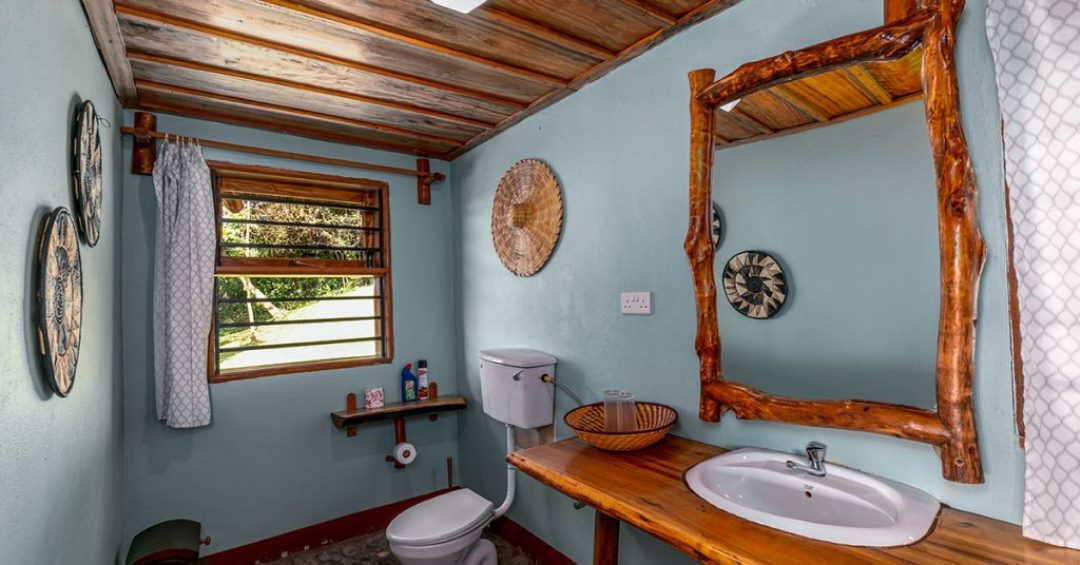 Bathroom Photo Chimpanzee Forest Lodge, Kibale Forest National Park Fort Portal Uganda Western Region