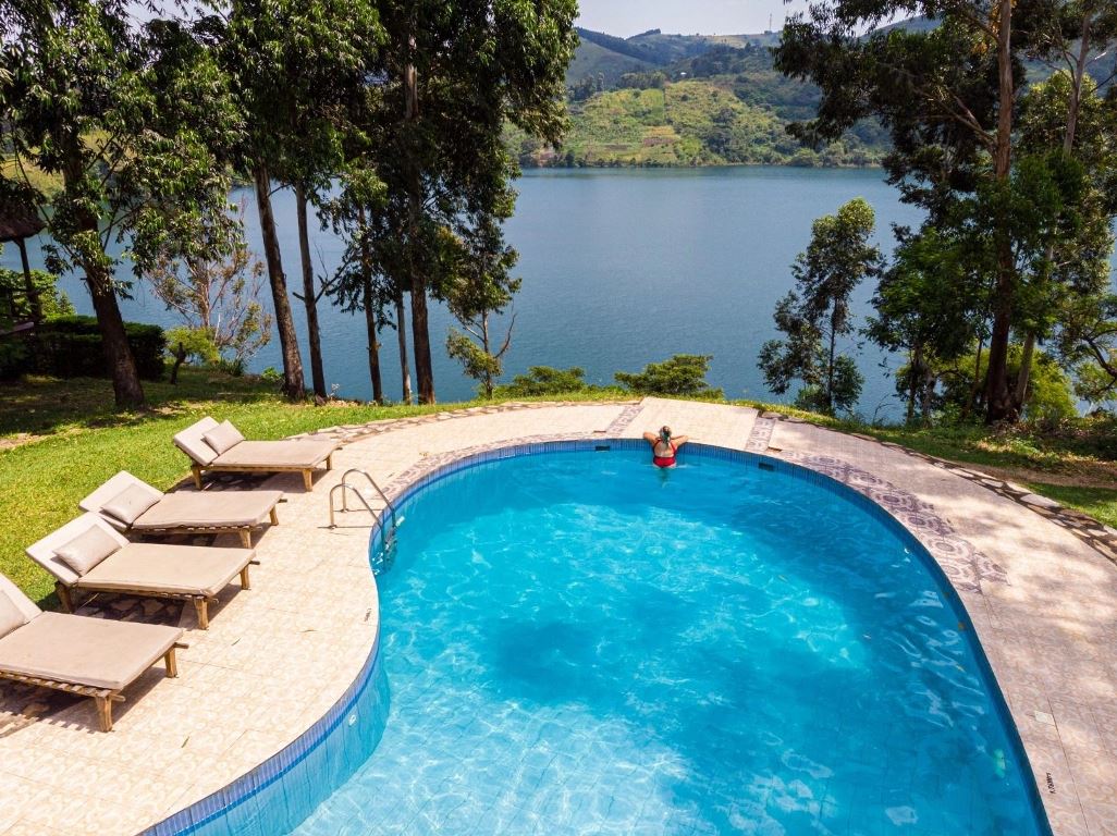 Swimming pool Photo Crater Safari Lodge,Kibale Forest National Park Fort Portal Uganda Western Region 1