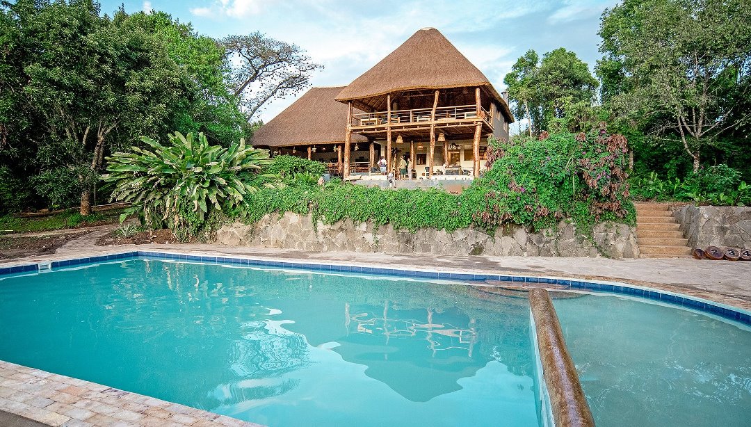 Property Exterior with Pool Photo Turaco Treetops Lodge,Kibale Forest National Park Fort Portal Uganda Western Region