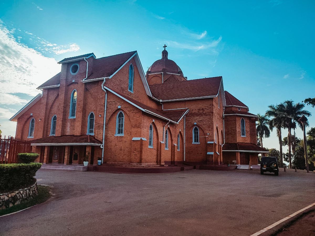 A photograph of the Namirembe Cathedral located in Kampala in Central Uganda