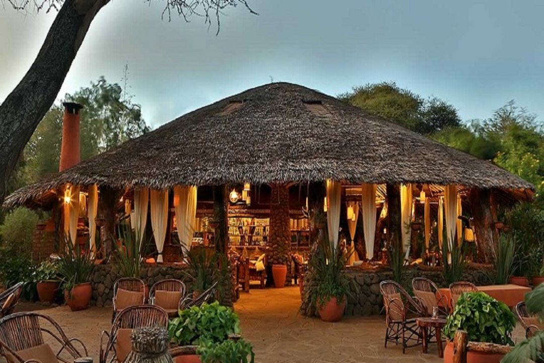 Restaurant Entrance Photo Simba Safari Camp Kasese Uganda Western Region 1